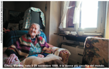 Emma Morano la donna vivente più anziana